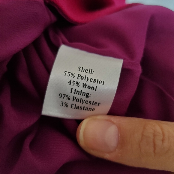 QUINCY Wool blend dress - Picture 9 of 10